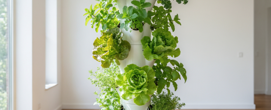 Best Aeroponic Tower for Indoors (2026): 5 Systems I Tested
