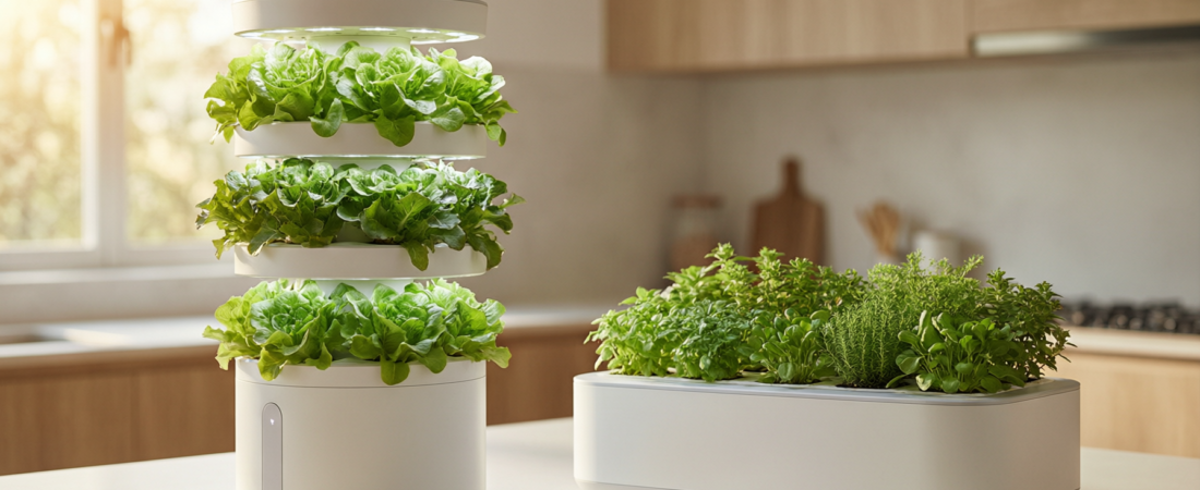 Gardyn vs AeroGarden (2026): Which Smart Garden Wins for Small Spaces?